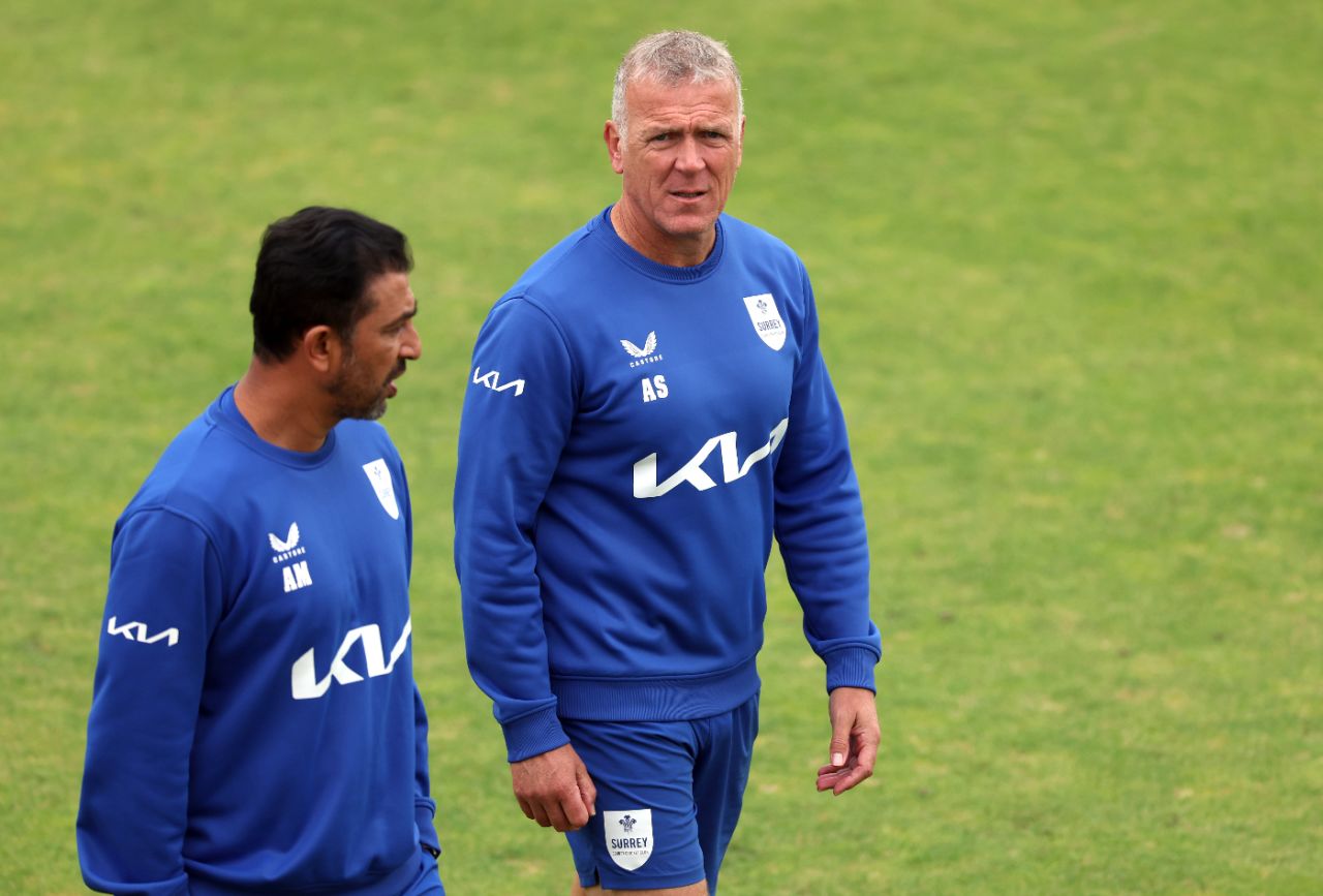Alec Stewart has criticised the ECB's scheduling after Surrey wrapped up their Championship title, Hampshire vs Surrey, County Championship, Division One, Ageas Bowl, September 28, 2023