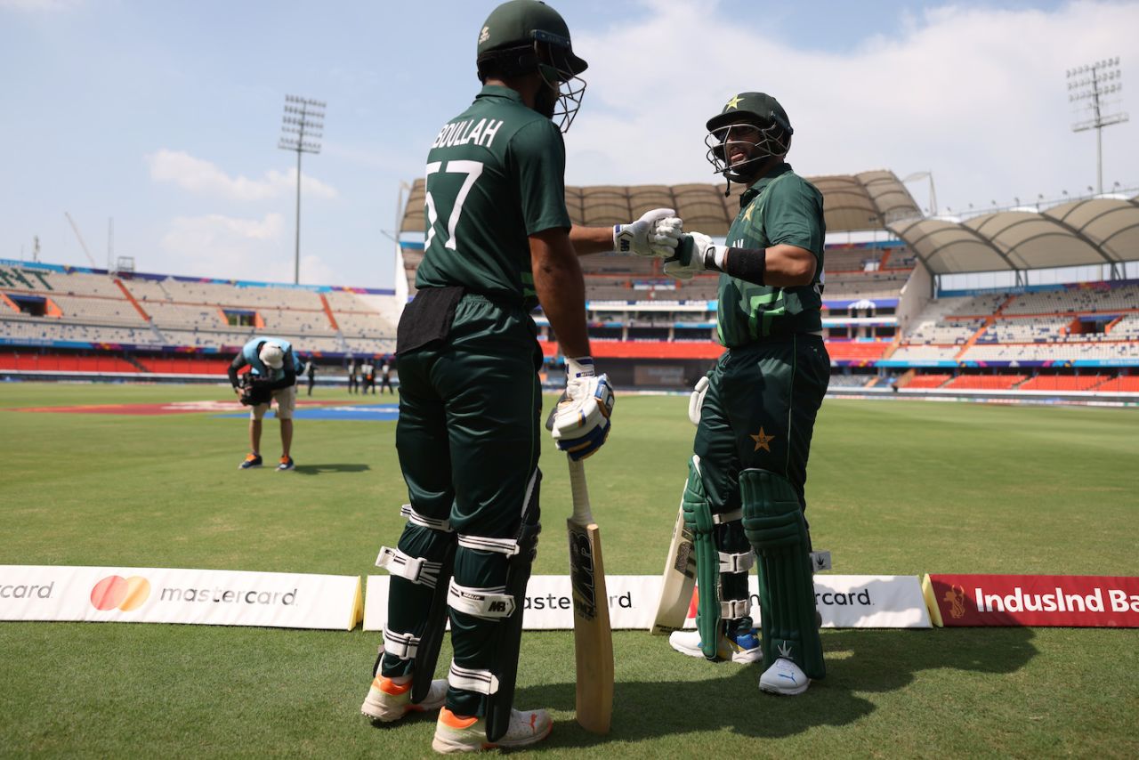 Abdullah Shafique and Imam-ul-Haq opened for Pakistan, Pakistan vs New Zealand, World Cup 2023, warm-ups, Hyderabad, September 29, 2023