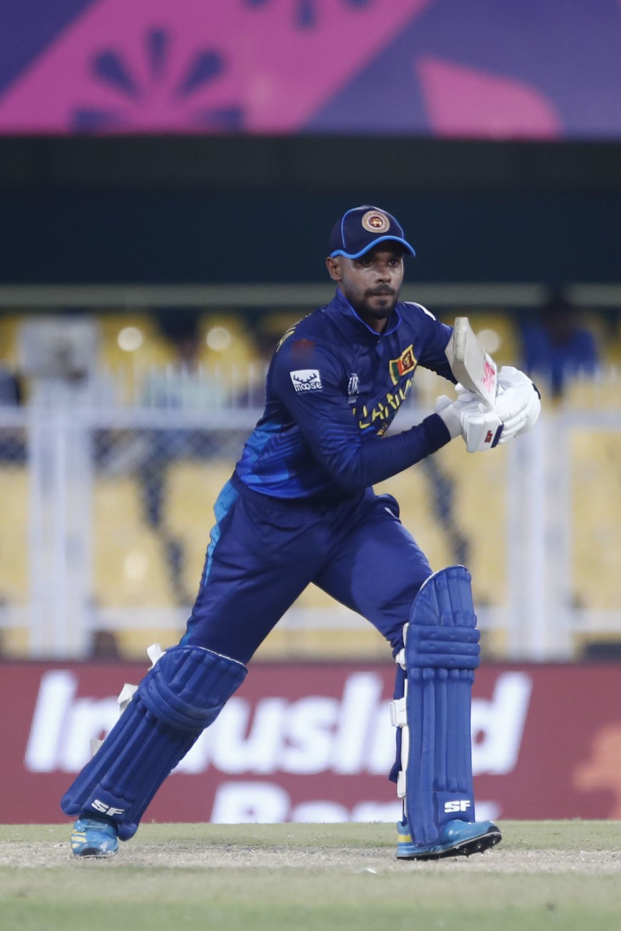 Dhananjaya de Silva scored 55 off 79 balls, Bangladesh vs Sri Lanka, ICC Men's World Cup 2023, Warm-ups, Guwahati, September 29, 2023