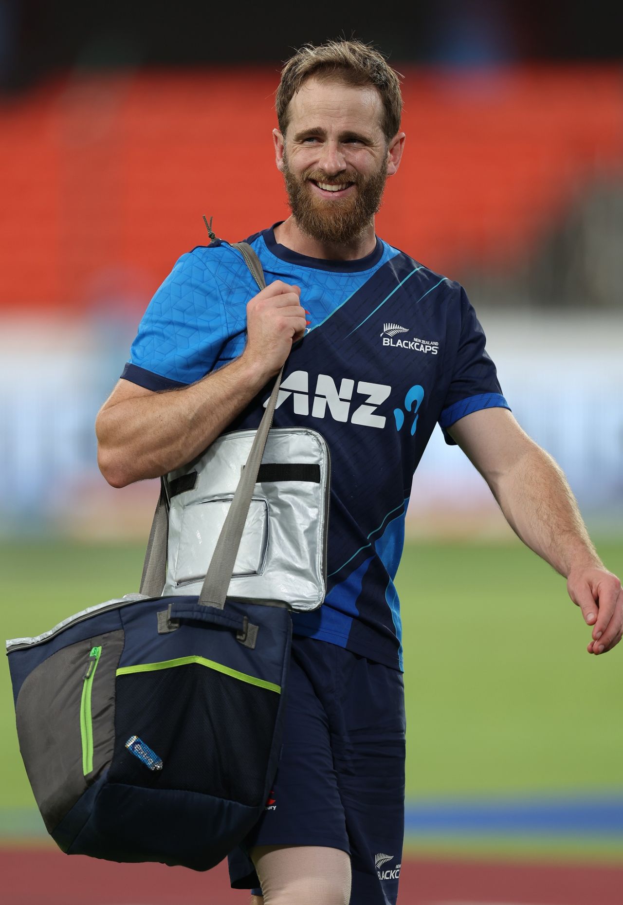 Kane Williamson is all smiles ahead of his return from injury, Pakistan vs New Zealand, World Cup 2023, warm-ups, Hyderabad, September 29, 2023