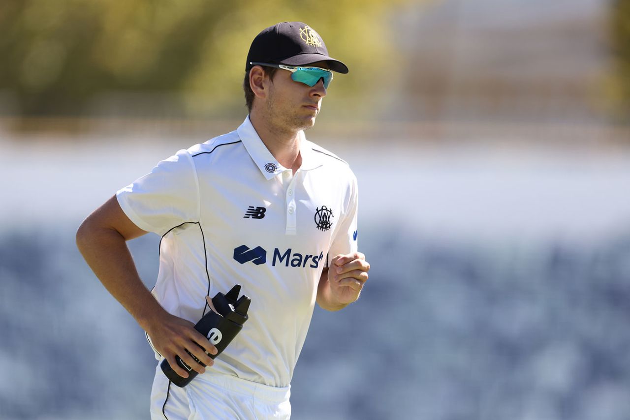 Tall and quick: Liam Haskett is part of Western Australia's next generation, Western Australia vs Victoria, WACA, March 15, 2023