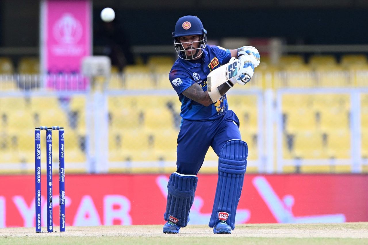 Pathum Nissanka gave Sri Lanka a solid start, Afghanistan vs Sri Lanka, World Cup warm-up, Guwahati, October 3, 2023