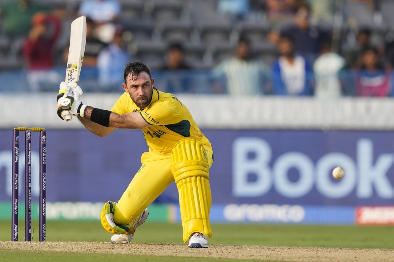 Glenn Maxwell played expertly against spin, Pakistan vs Australia, Men's World Cup 2023, warm-ups, Hyderabad, October 3, 2023