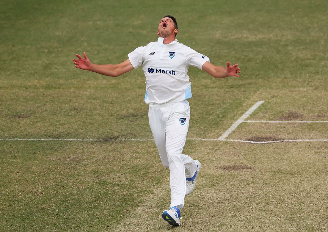 Chris Tremain ran through Queensland's top order, New South Wales vs Queensland, Sheffield Shield, Cricket Central, October 6, 2023