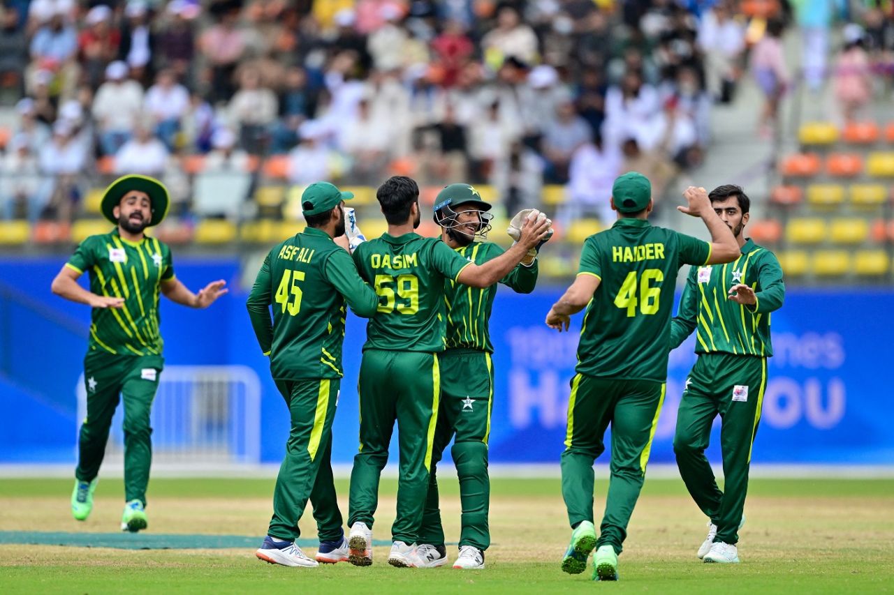 Pakistan struck thrice inside the powerplay, Afghanistan vs Pakistan, Asian Games, semi-final, Hangzhou, October 6, 2023