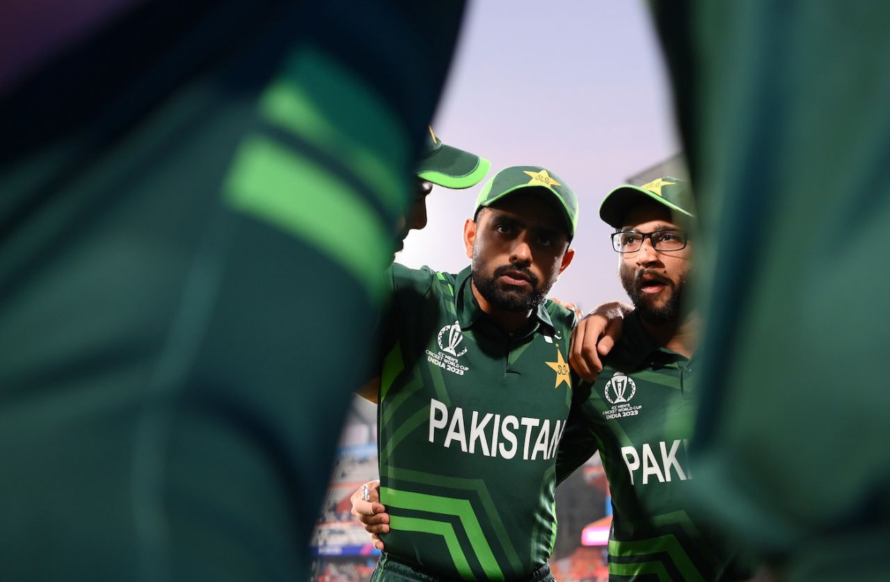 Babar Azam tries to get his boys in the mood, Netherlands vs Pakistan, World Cup, Hyderabad, October 6, 2023