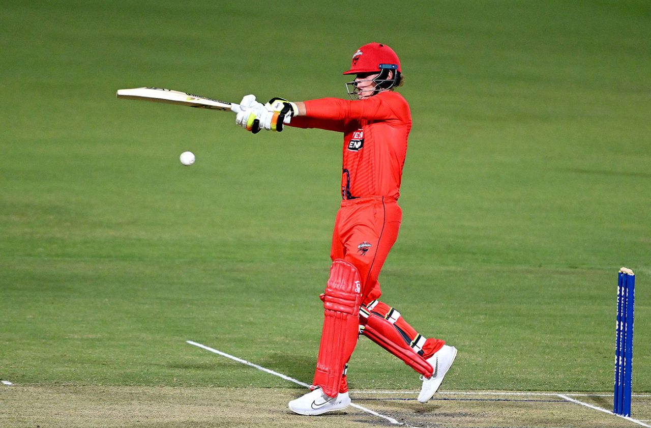 Jake Fraser-McGurk latches onto a short ball, South Australia vs Western Australia, Marsh Cup, Allan Border Field, September 26, 2023