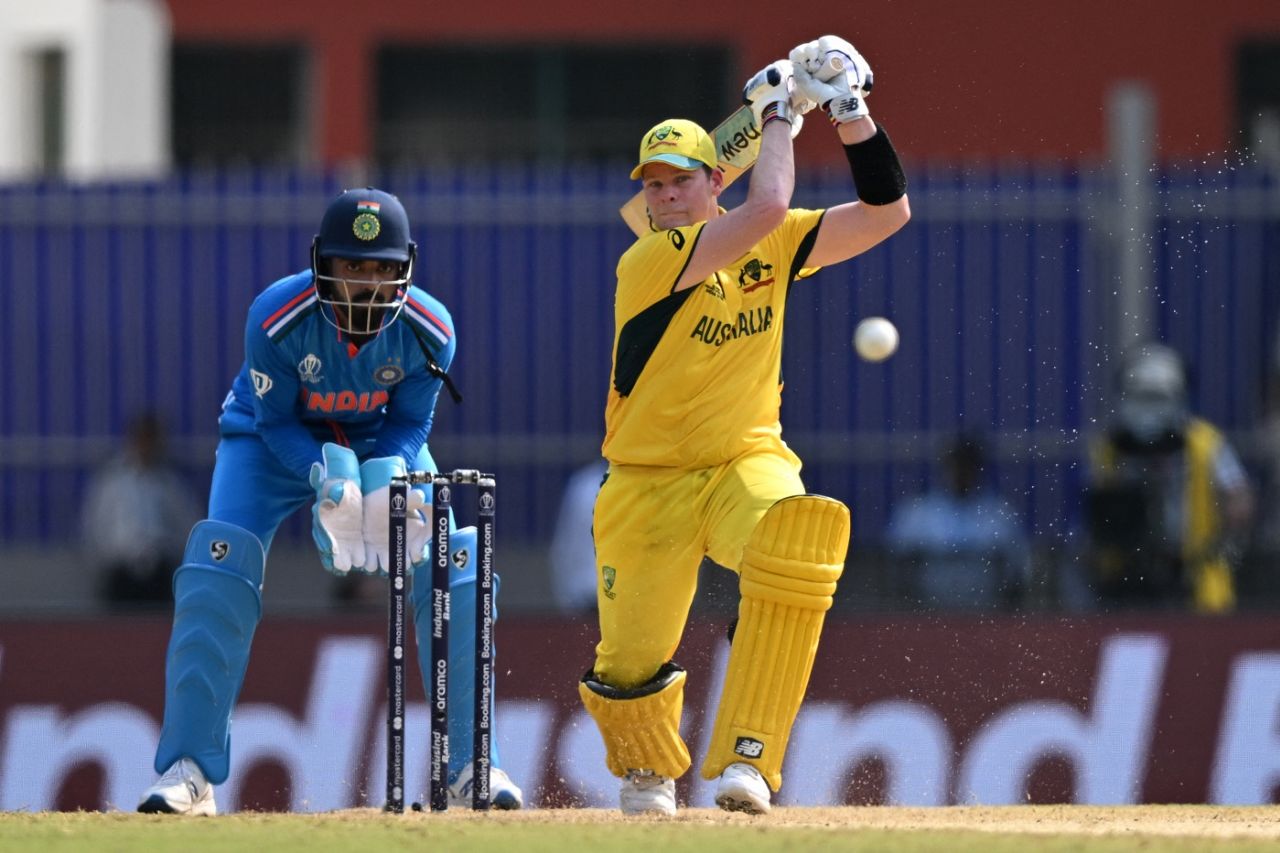 Steve Smith looked at ease against spin, India vs Australia, World Cup, Chennai, October 8, 2023