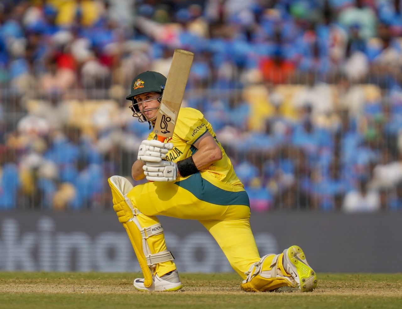 Marnus Labuschagne took his time to get going against spin, India vs Australia, World Cup, Chennai, October 8, 2023