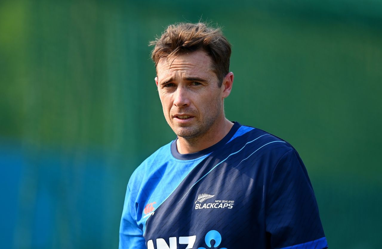 Tim Southee is back to full fitness and in line for a return to the side for the second World Cup game, ODI World Cup 2023, Hyderabad, October 8, 2023