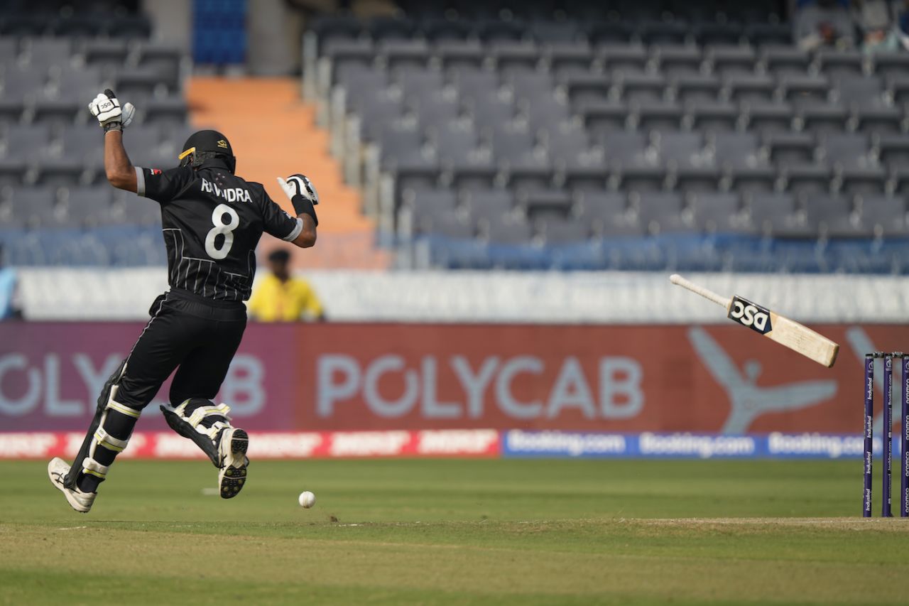 Rachin Ravindra was magic with, and without, bat in hand, Netherlands vs New Zealand, ICC ODI World Cup, Hyderabad, October 9, 2023