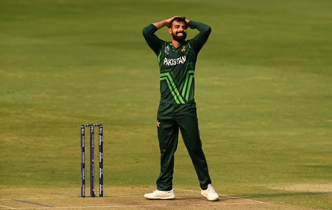 Shadab Khan was expensive against Sri Lanka, Pakistan vs Sri Lanka, World Cup, Hyderabad, October 10, 2023