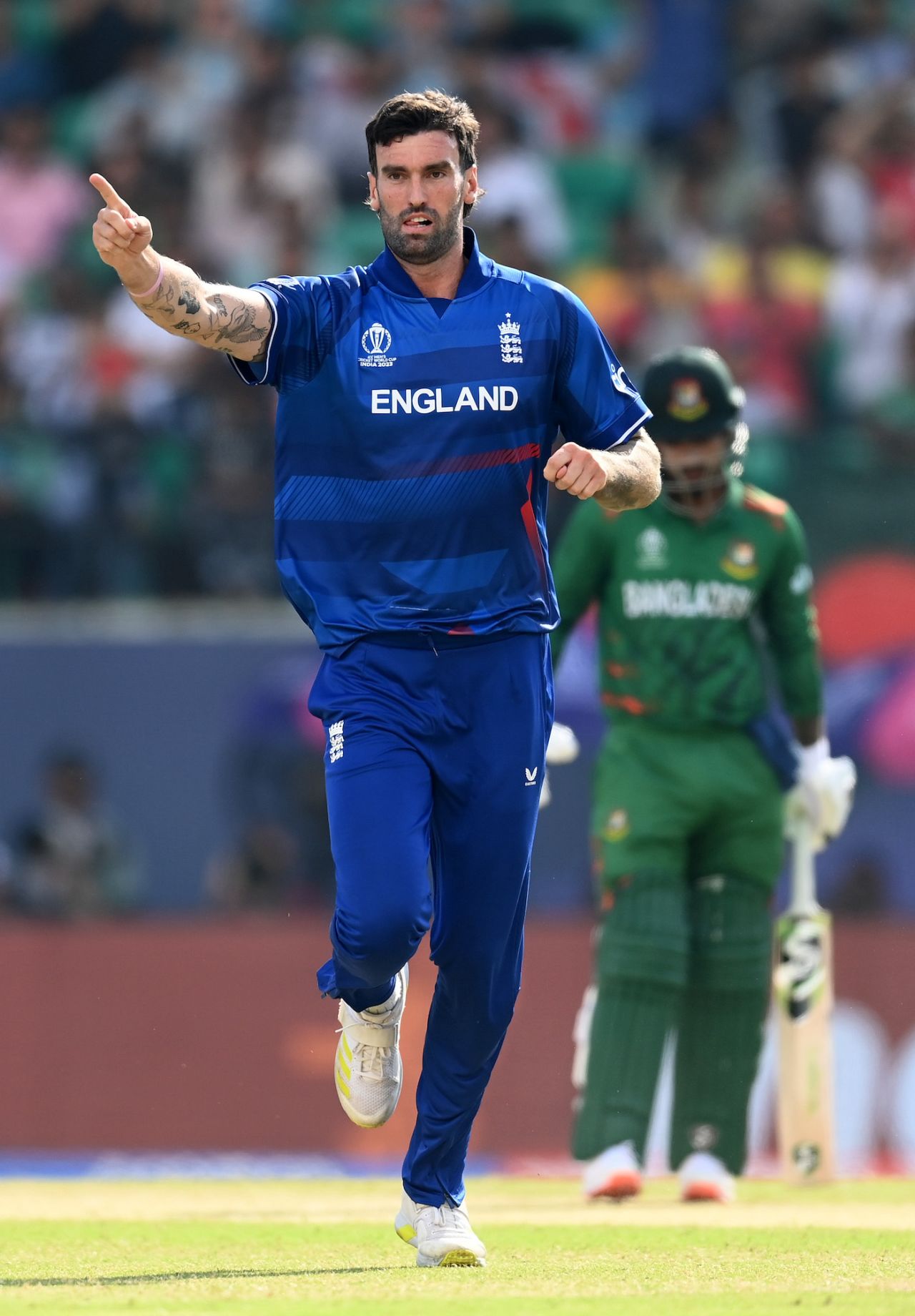 Reece Topley had three wickets inside the sixth over, Bangladesh vs England, World Cup, Dharamsala, October 10, 2023