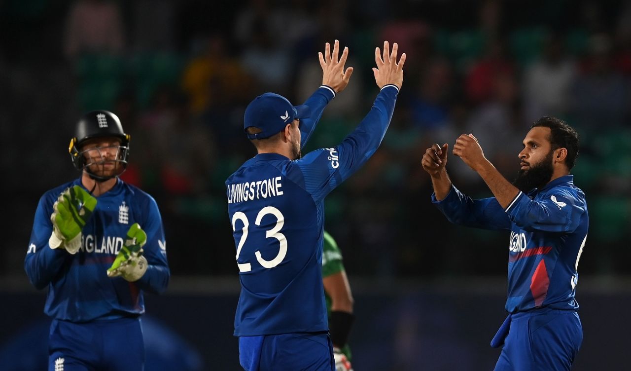 Adil Rashid's stunning wrong'un dismissed Mahedi Hasan, Bangladesh vs England, World Cup, Dharamsala, October 10, 2023
