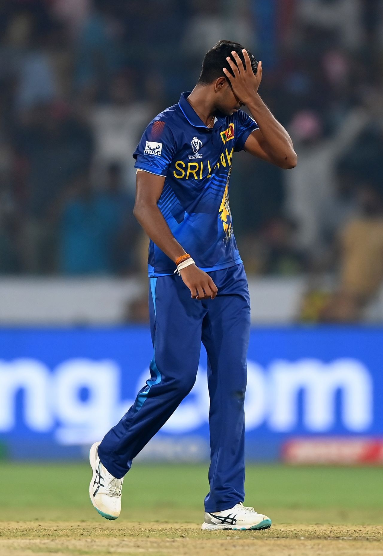 Matheesha Pathirana gave away 90 runs in nine overs, Pakistan vs Sri Lanka, World Cup, Hyderabad, October 10, 2023