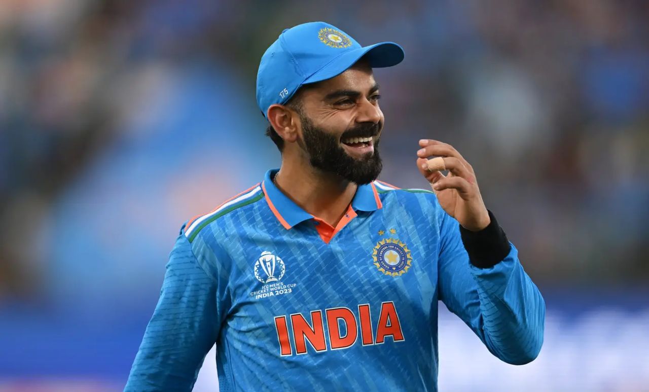 Virat Kohli is in a good mood, India vs Afghanistan, ODI World Cup, Delhi, October 11, 2023