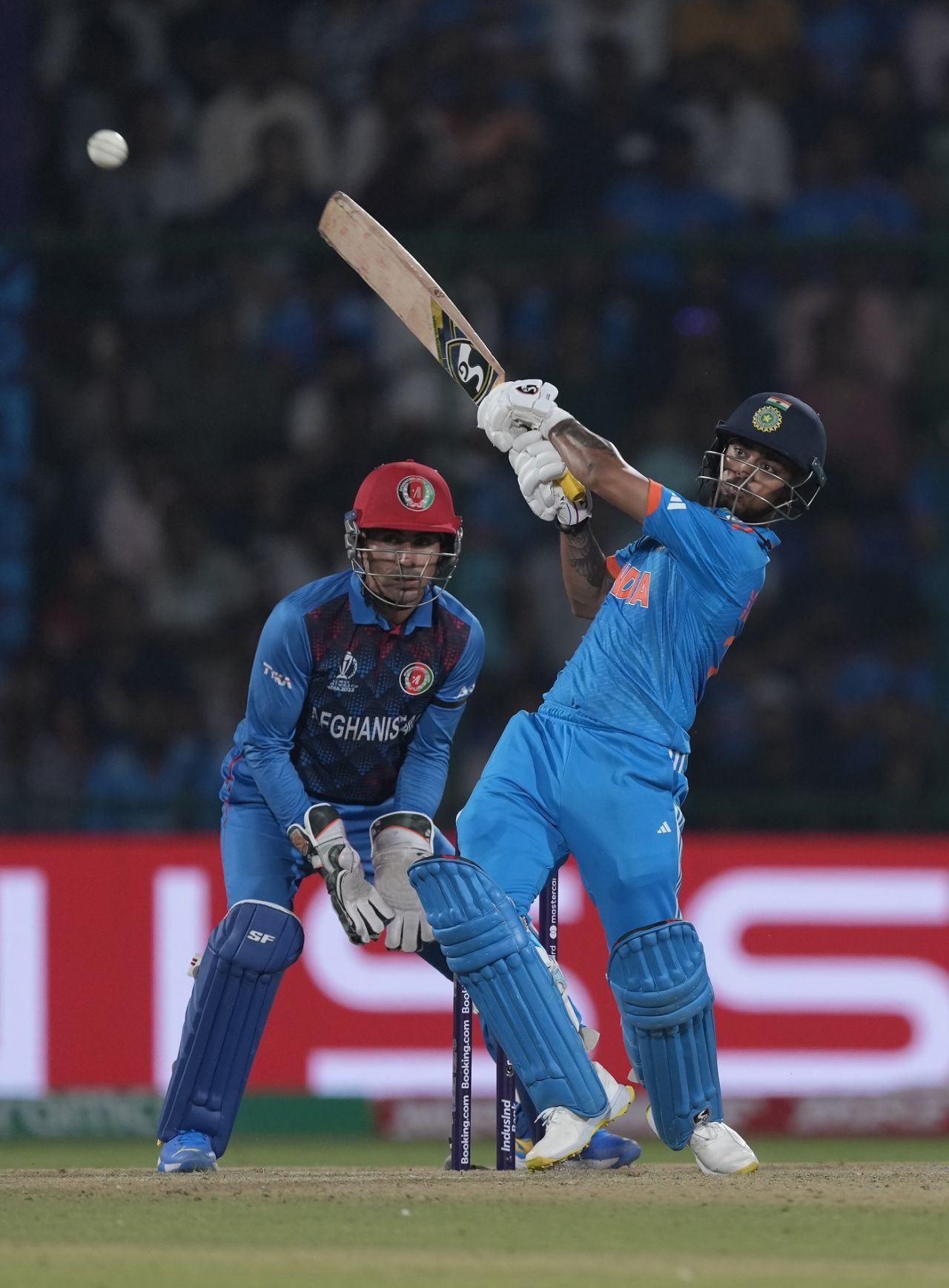 Ishan Kishan sped up after a steady start, India vs Afghanistan, ODI World Cup, Delhi, October 11, 2023