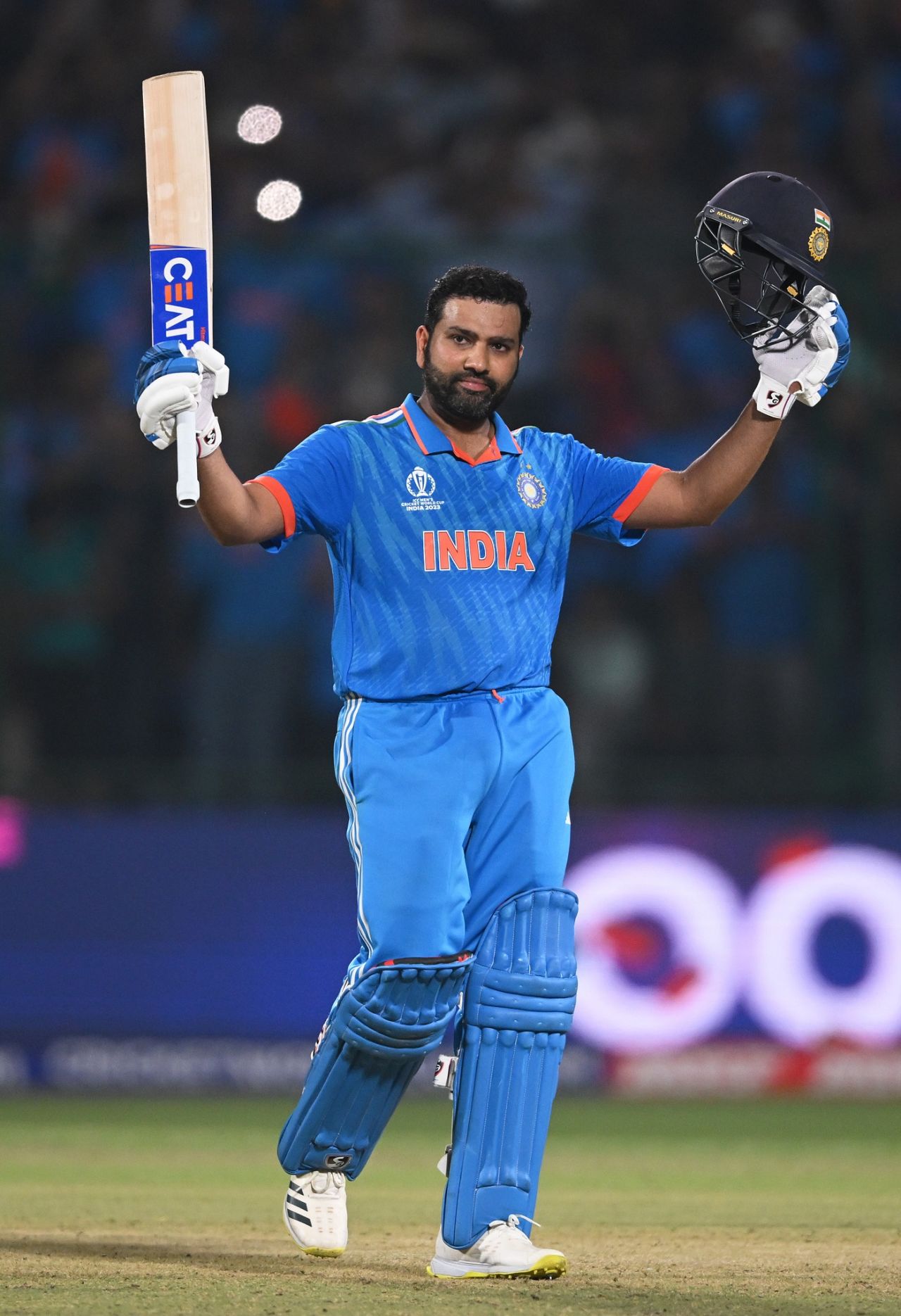 Rohit Sharma now has the most hundreds in men's ODI World Cups, India vs Afghanistan, ODI World Cup, Delhi, October 11, 2023