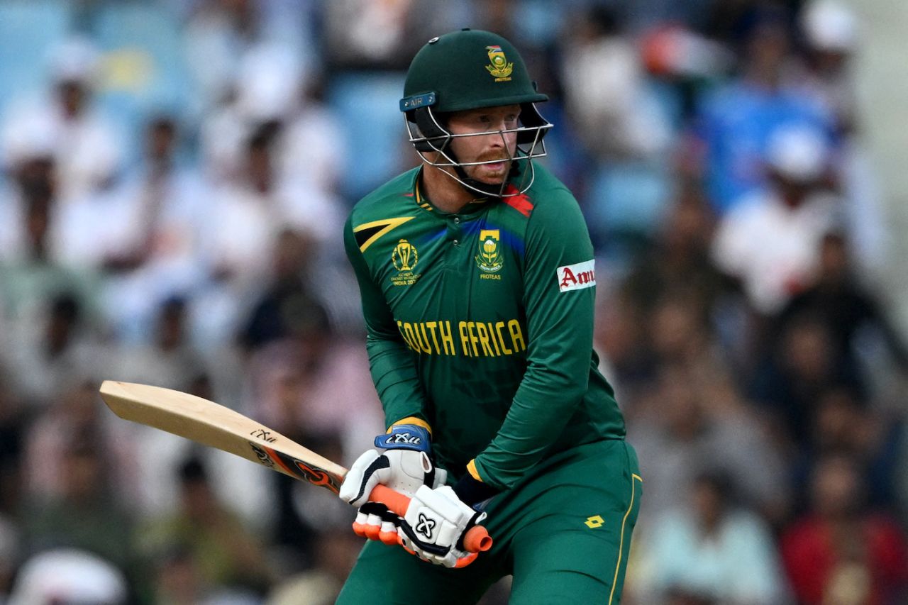 Heinrich Klaasen takes stance, Australia vs South Africa, Men's ODI World Cup 2023, Lucknow, October 12, 2023
