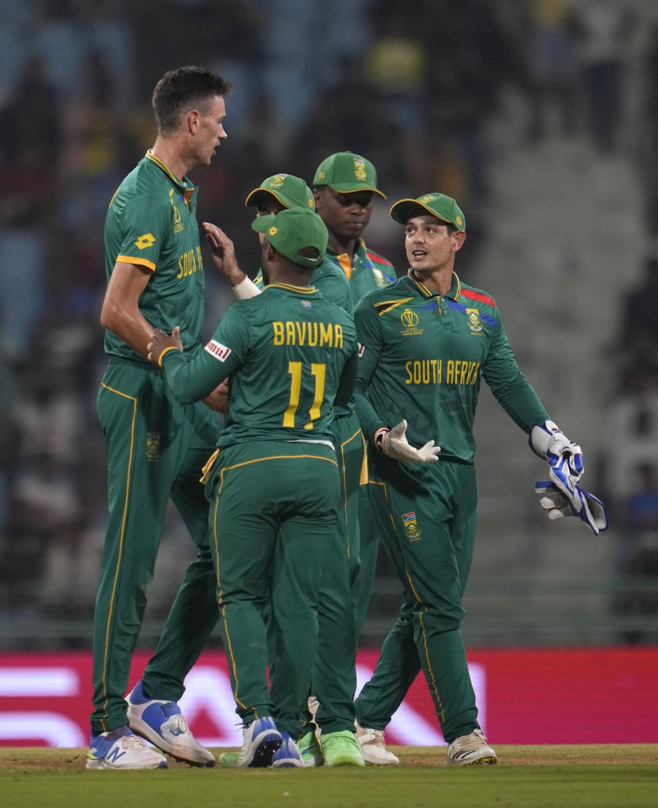 Marco Jansen provided the opening breakthrough for South Africa, Australia vs South Africa, Men's ODI World Cup 2023, Lucknow, October 12, 2023