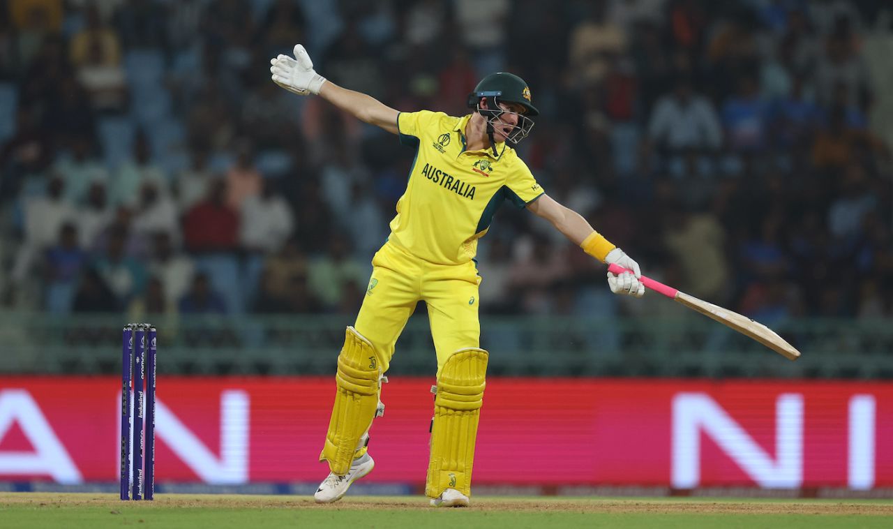 Marnus Labuschagne was the only batter in Australia's top seven to have faced over 50 balls, Australia vs South Africa, Men's ODI World Cup 2023, Lucknow, October 12, 2023