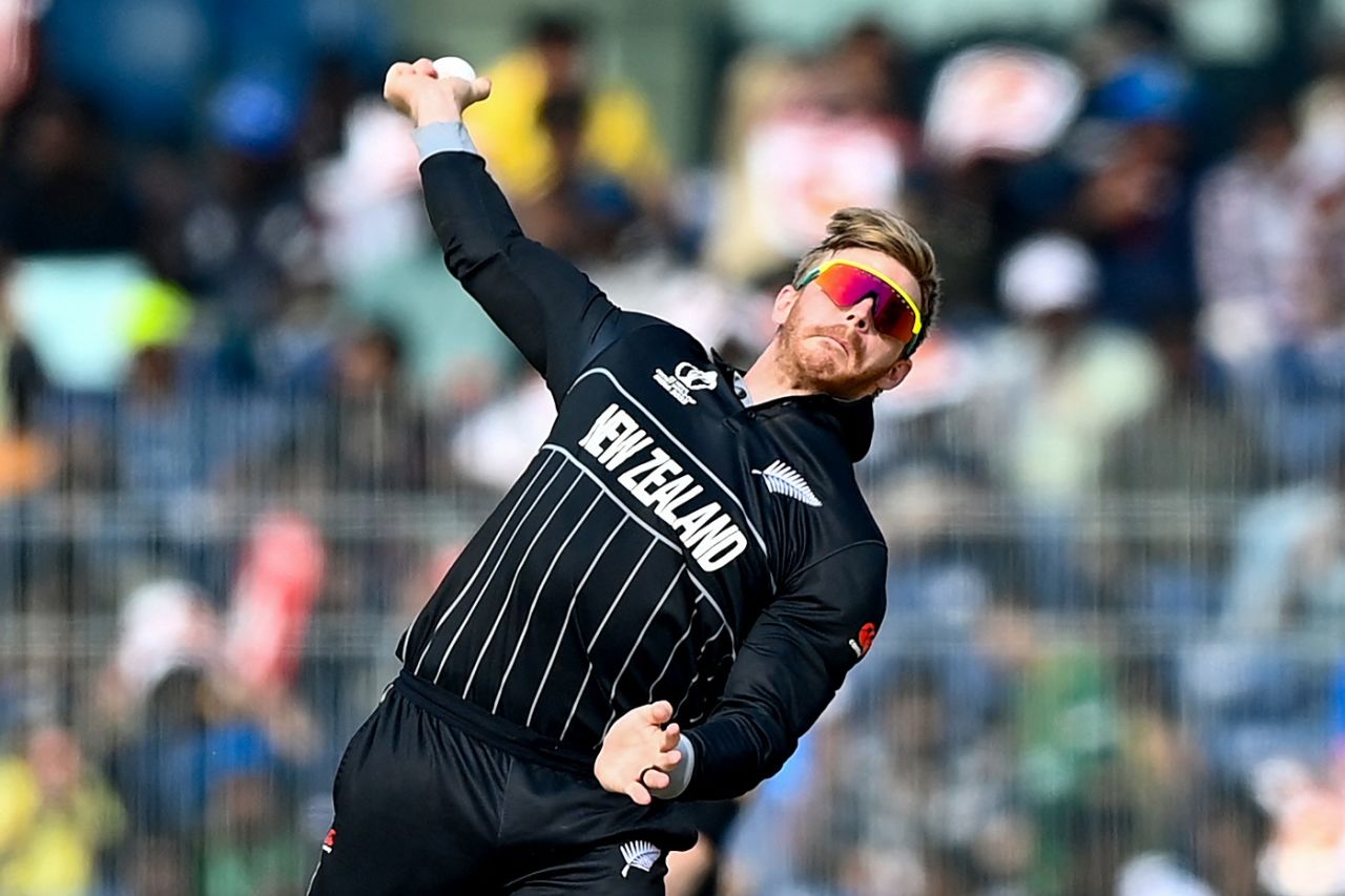 Glenn Phillips' bowling was useful for New Zealand in Chennai, Bangladesh vs New Zealand, ODI World Cup, Chennai, October 13, 2023