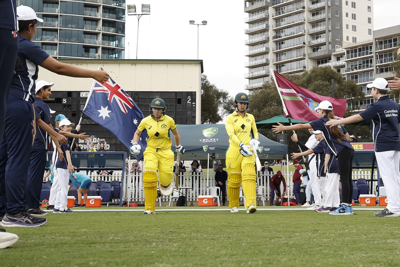 Alyssa Healy and Phoebe Litchfield got off to a steady start, Australia vs West Indies, 3rd ODI, Junction Oval, October 14, 2023