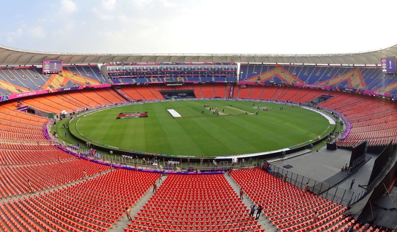 All dressed up for the big occasion, India vs Pakistan, World Cup, Ahmedabad, October 14, 2023