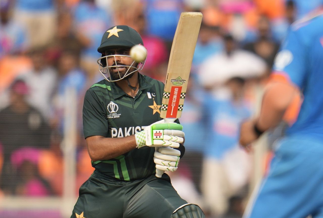 Babar Azam was out for 50, India vs Pakistan, Men's World Cup 2023, Ahmedabad, October 14, 2023
