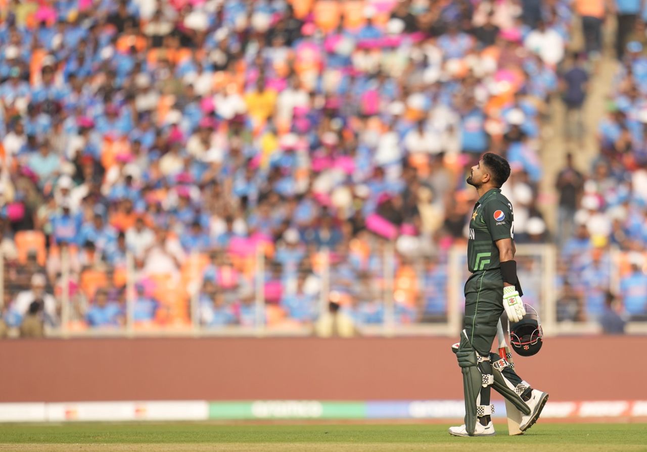 Babar Azam made an important fifty in Ahmedabad against India, India vs Pakistan, Men's World Cup 2023, Ahmedabad, October 14, 2023