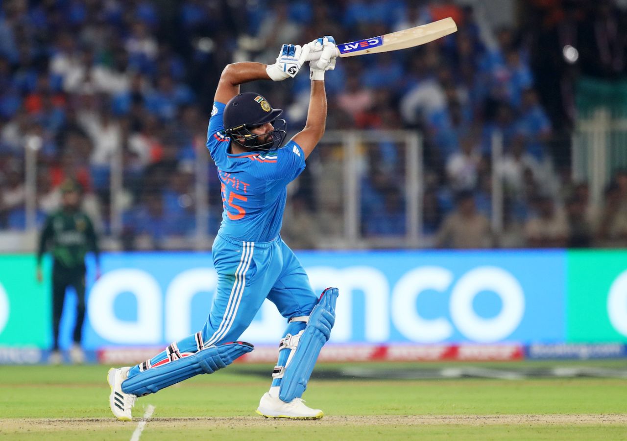 Rohit Sharma launched a few rockets on the day, India vs Pakistan, Men's World Cup 2023, Ahmedabad, October 14, 2023