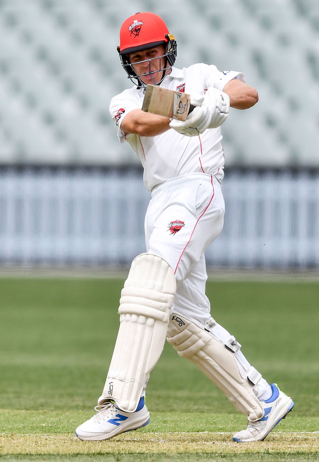 Nathan McSweeney was the one South Australia batter to pass fifty, South Australia vs New South Wales, Sheffield Shield, Adelaide Oval, October 15, 2023