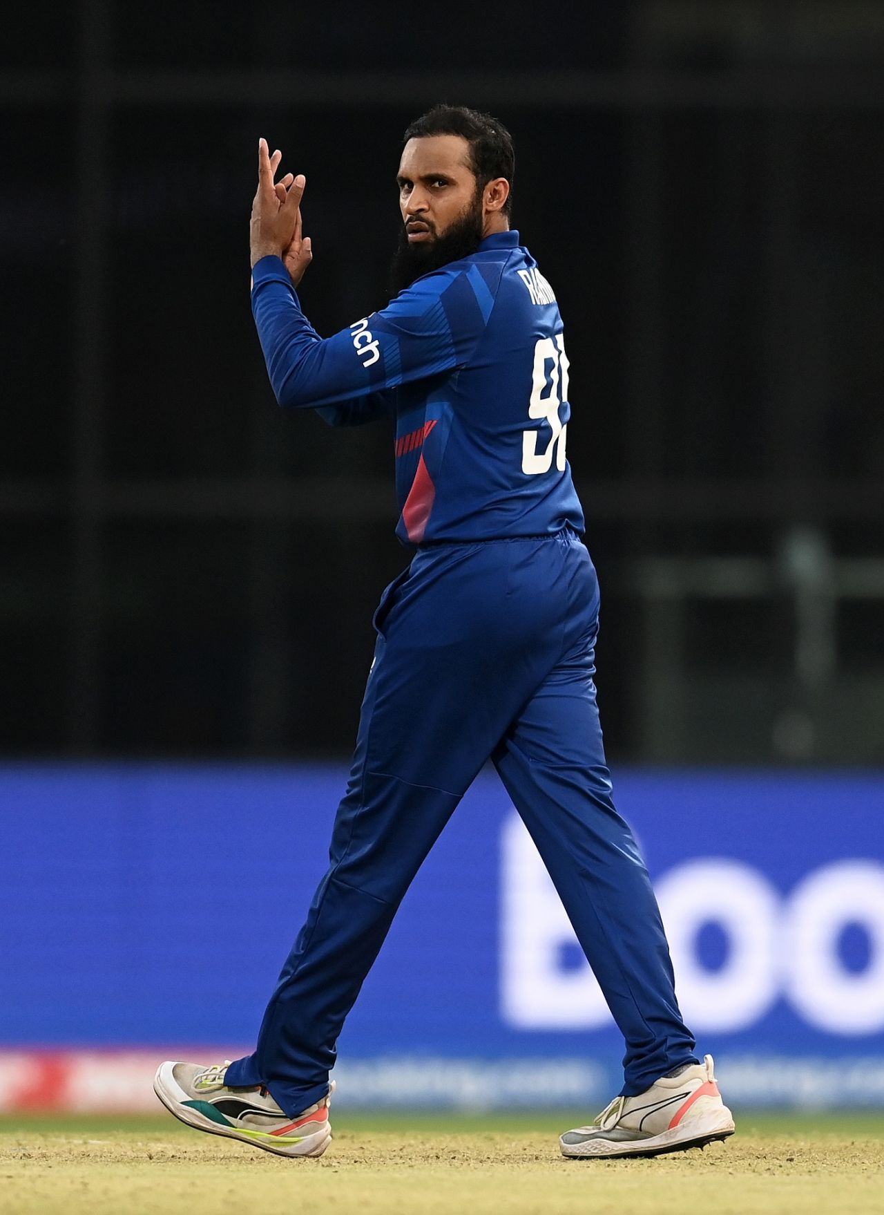 Adil Rashid returned his best ever ODI figures of 3 for 42, England vs Afghanistan, Men's Cricket World Cup 2023, Delhi, October 15, 2023