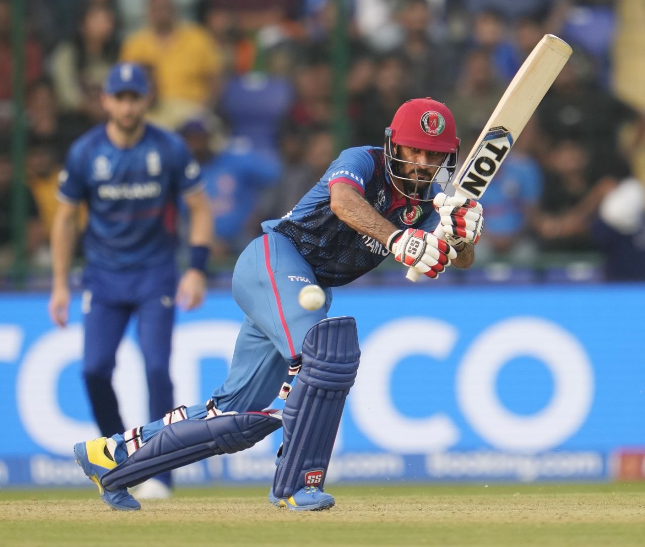 Ikram Alikhil was equally adept against pace and spin, England vs Afghanistan, Men's Cricket World Cup 2023, Delhi, October 15, 2023