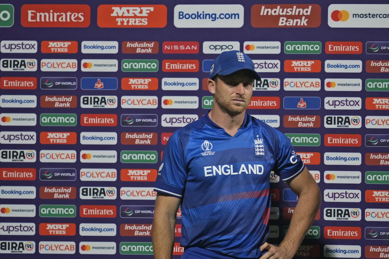 Jos Buttler was candid at the post-match media appearances, England vs Afghanistan, Men's ODI World Cup 2023, Delhi, October 15, 2023