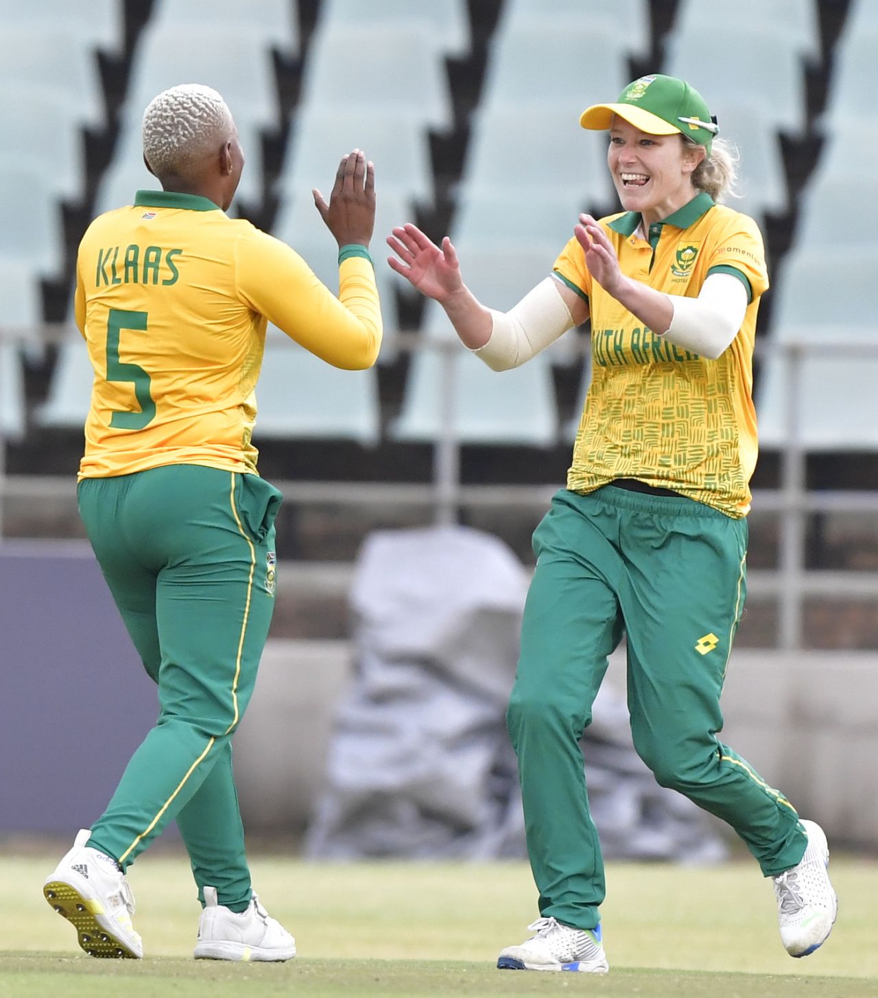 Masabata Klaas did the star turn for South Africa, South Africa vs New Zealand, 5th women's T20I, Benoni, October 15, 2023