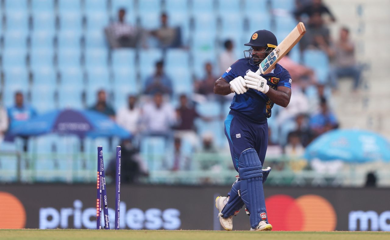 Kusal Perera became Pat Cummins' second victim, Australia vs Sri Lanka, World Cup, Lucknow, October 16, 2023