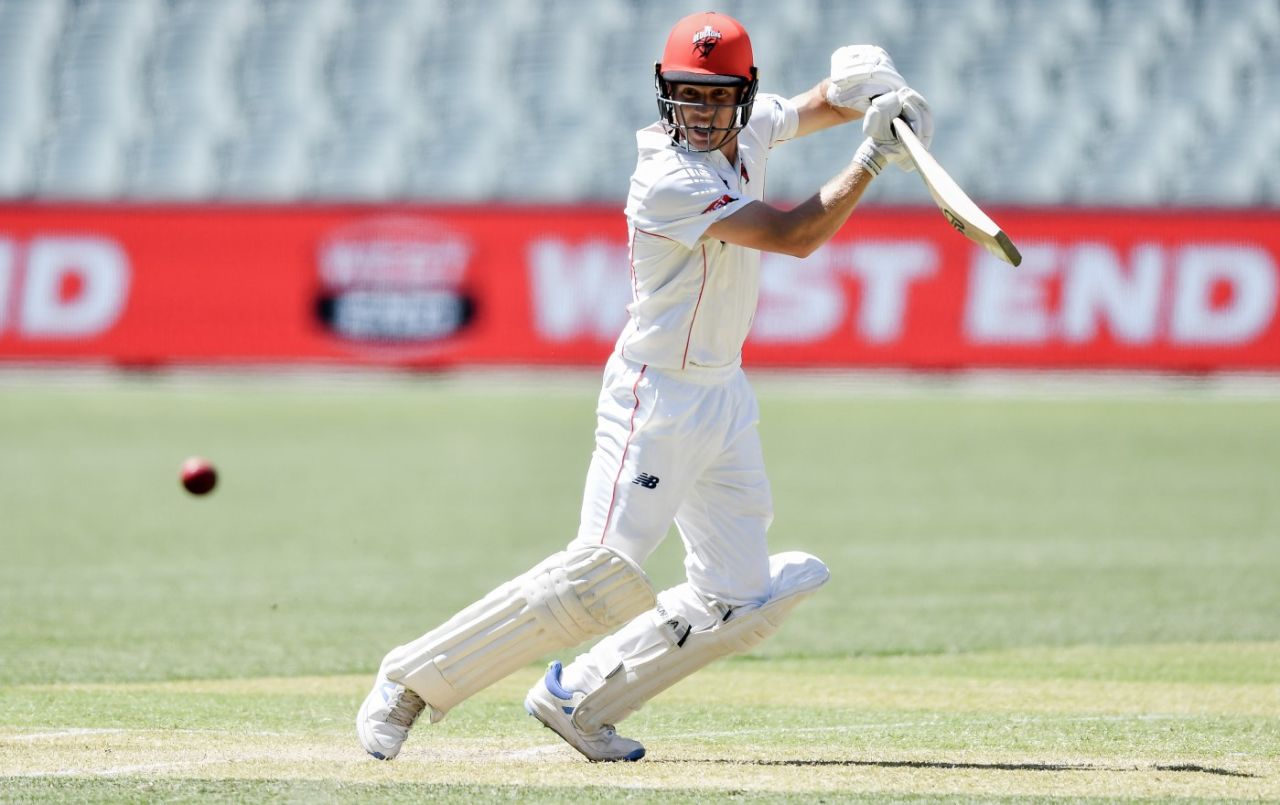 Nathan McSweeney made a brilliant 100, South Australia vs New South Wales, Sheffield Shield, Adelaide Oval, October 17, 2023
