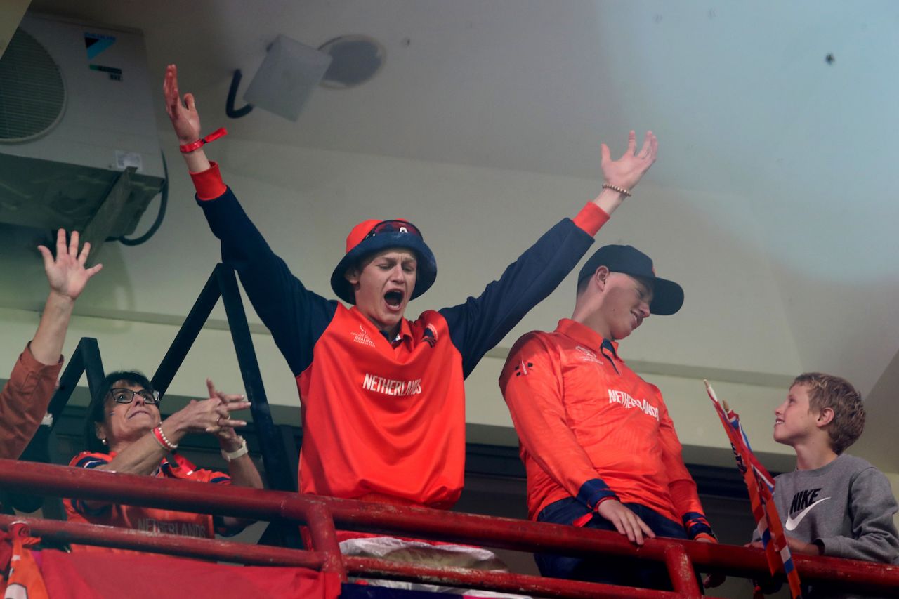 There was some support around for the Dutch, Netherlands vs South Africa, World Cup, Dharamsala, October 17, 2023