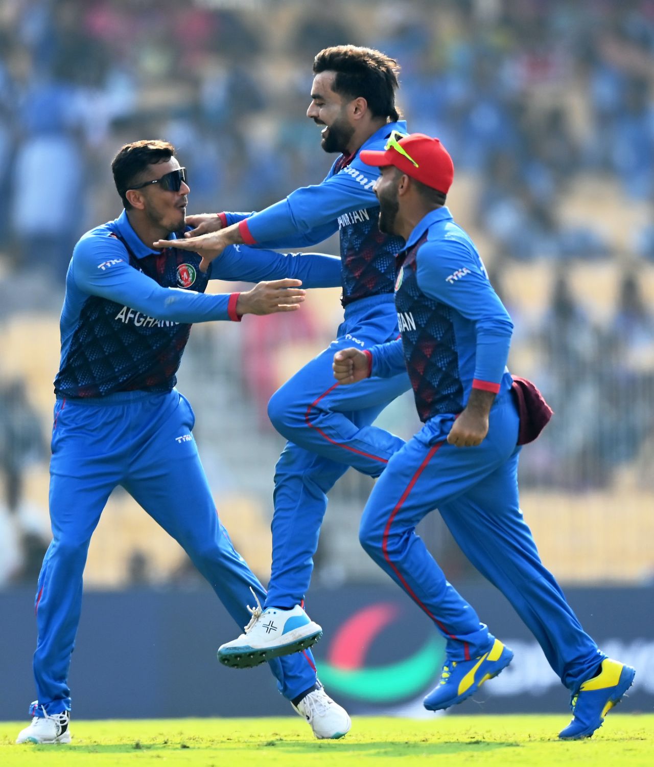 Rashid Khan extended New Zealand's mini-collapse in the 22nd over, New Zealand vs Afghanistan, Men's ODI World Cup, Chennai, October 18, 2023