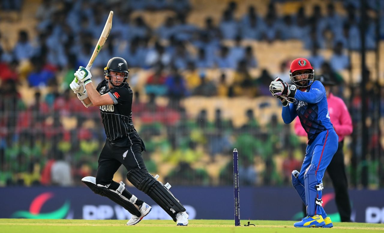 Tom Latham played second fiddle to Glenn Phillips, New Zealand vs Afghanistan, Men's ODI World Cup, Chennai, October 18, 2023
