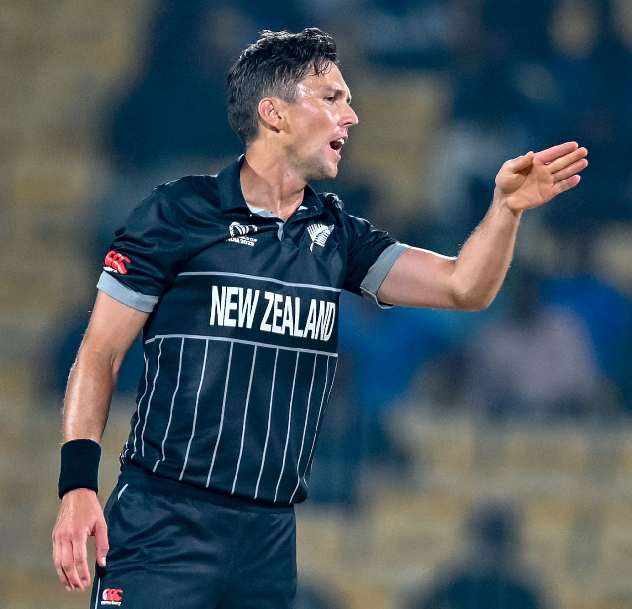 Trent Boult's seven overs offered returns of 2 for 18, New Zealand vs Afghanistan, Men's ODI World Cup, Chennai, October 18, 2023