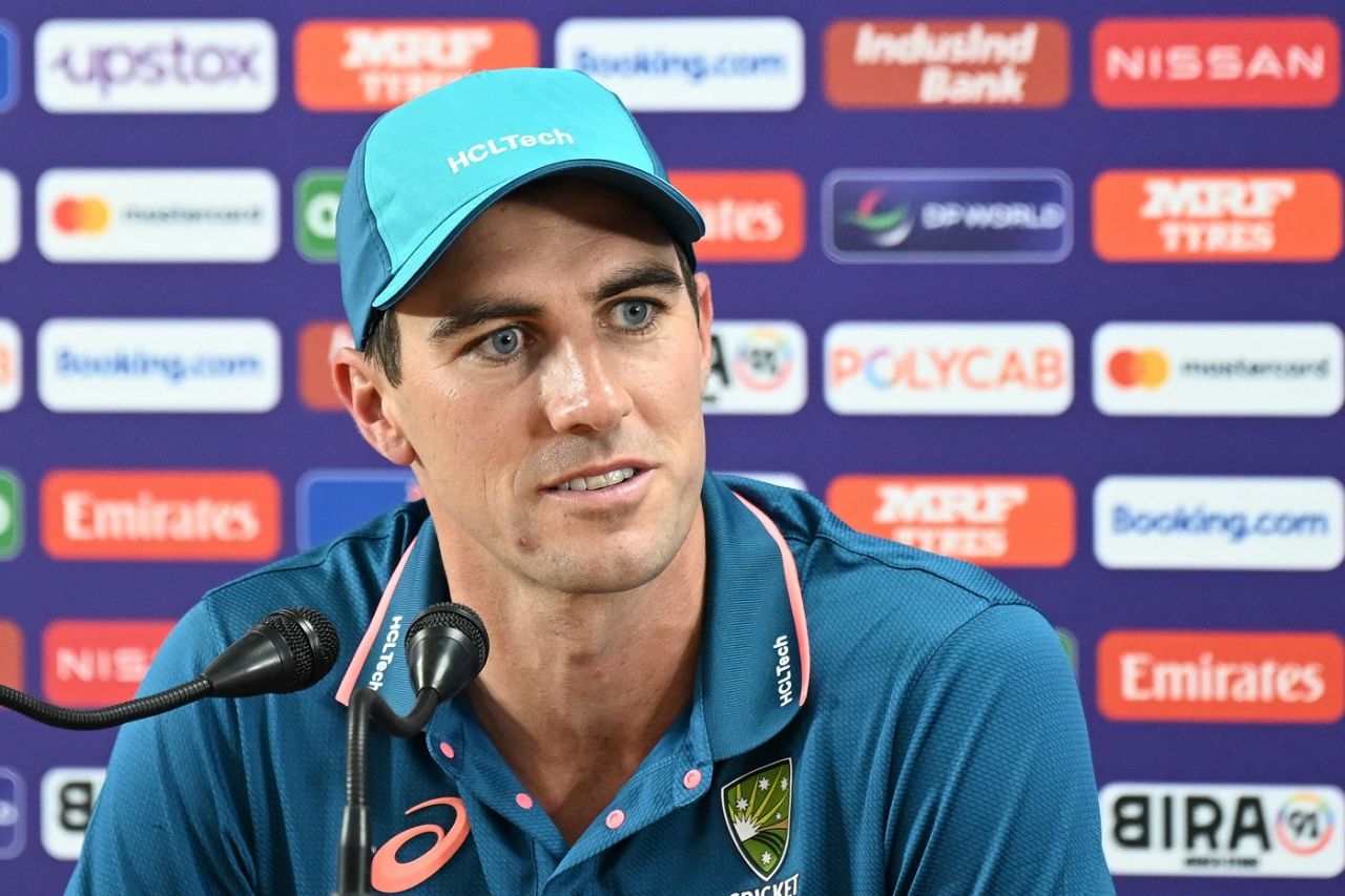 Pat Cummins makes his presence felt at the press conference, Men's ODI World Cup, Bengaluru, October 19, 2023