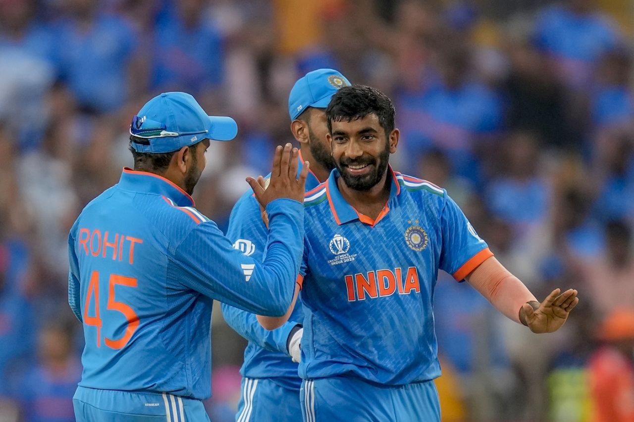 Jasprit Bumrah got rid of Mahmudullah with a pinpoint yorker, Men's ODI World Cup, Pune, October 19, 2023