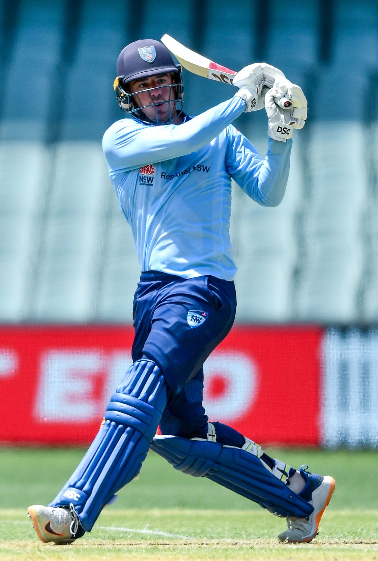 Moises Henriques led New South Wales' innings with a century, South Australia vs New South Wales, Marsh Cup, Adelaide Oval, October 20, 2023