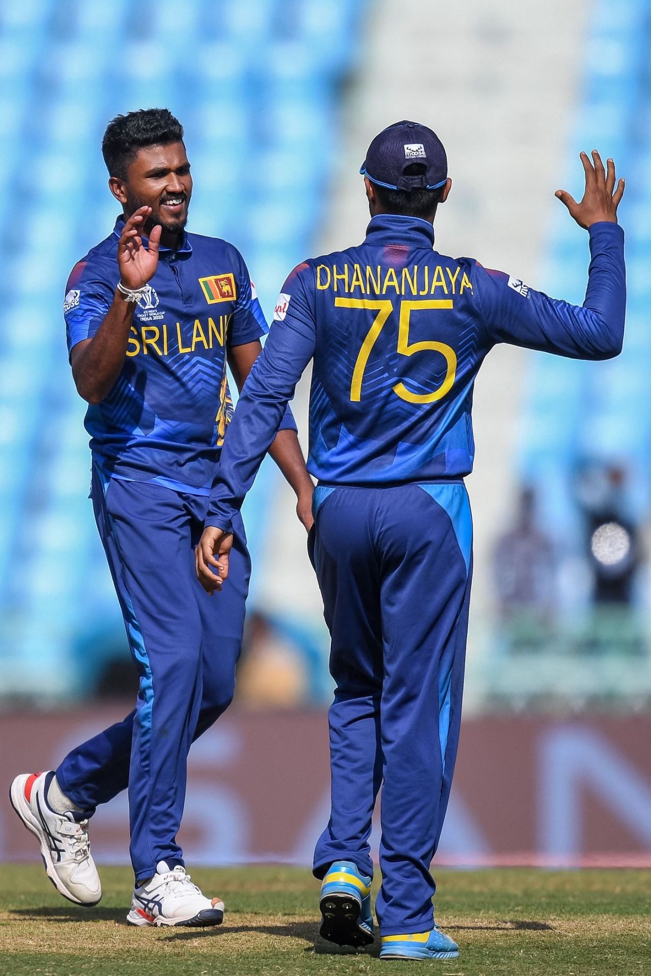 Dilshan Madushanka ended the big seventh-wicket stand, Netherlands vs Sri Lanka, World Cup, Lucknow, October 21, 2023
