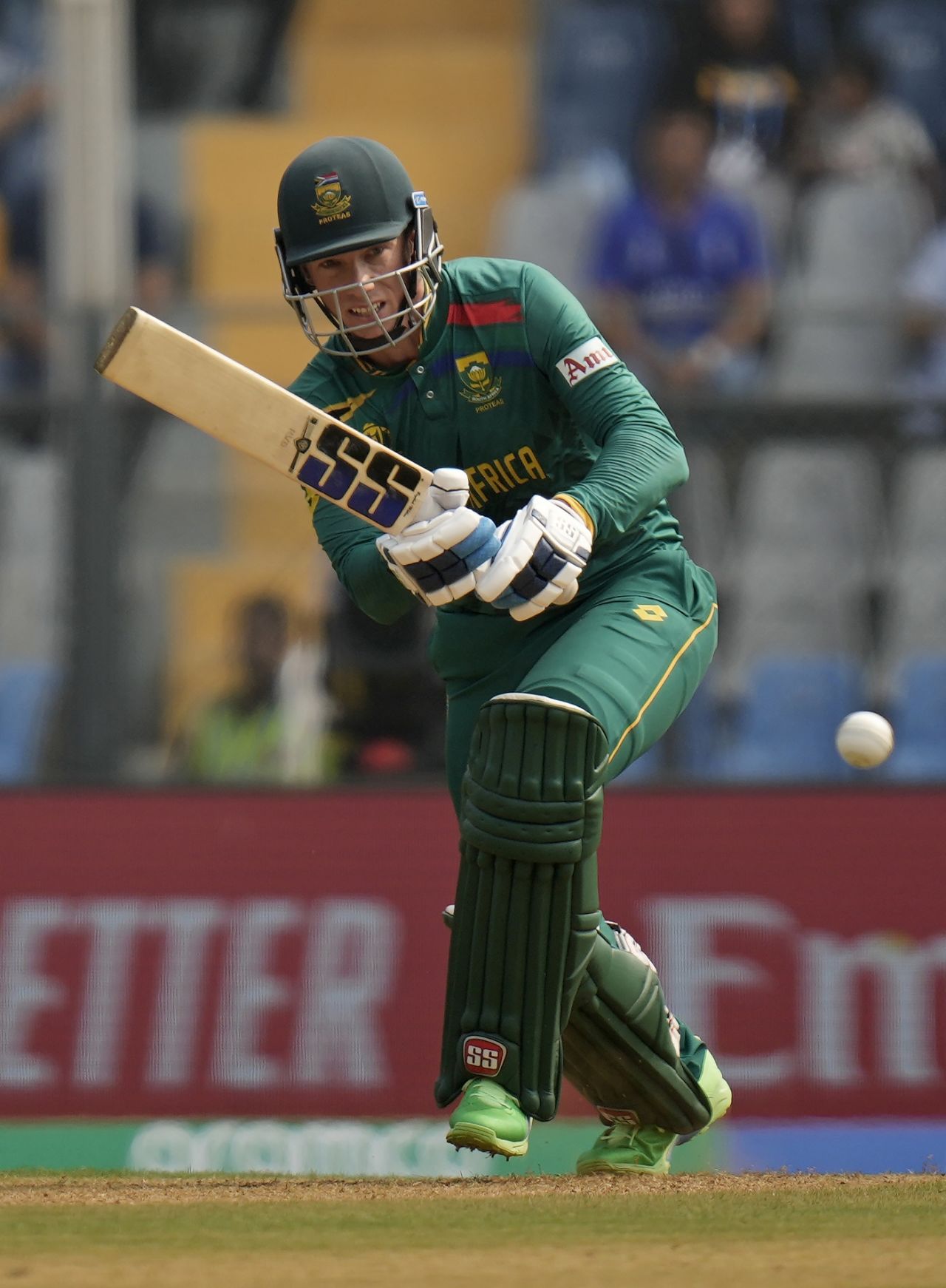 Rassie van der Dussen was off the blocks quickly, England vs South Africa, Men's World Cup 2023, Mumbai, October 21, 2023