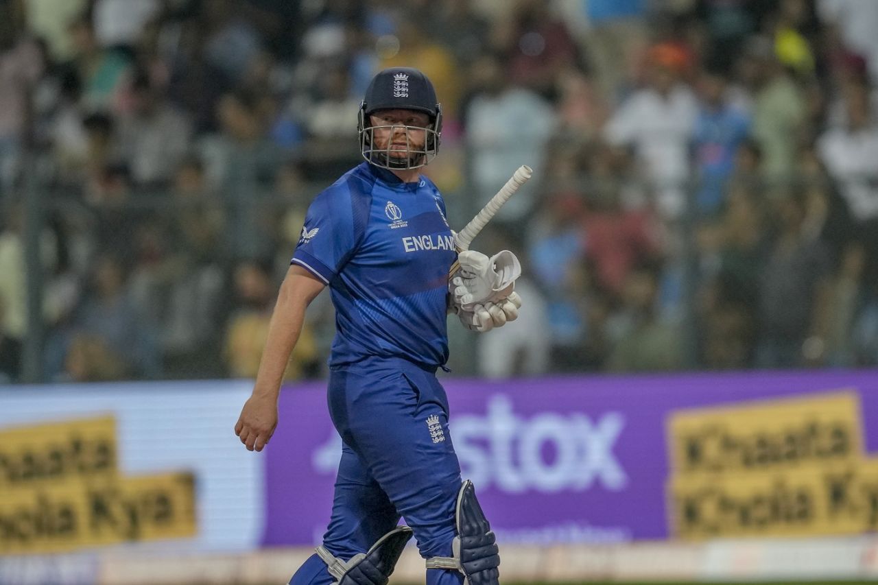 Jonny Bairstow has averaged 16.57 in ODIs since September, England vs South Africa, Men's World Cup 2023, Mumbai, October 21, 2023