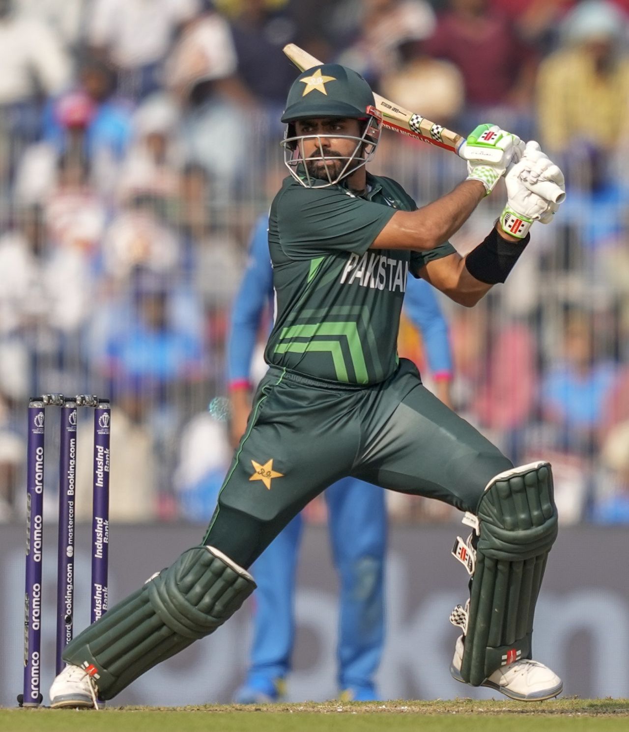 At the start of his innings, Babar Azam was a tad cautious against spin, Pakistan vs Afghanistan, Men's World Cup 2023, Chennai, October 23, 2023