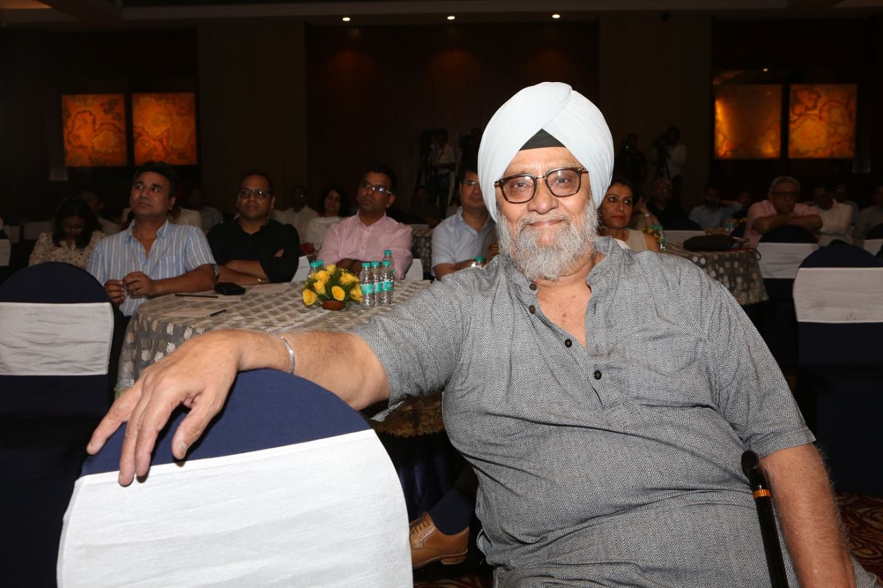 Bishan Singh Bedi at a book launch, New Delhi, June 25, 2019